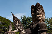 Vientiane , Laos. The Buddha Park (Xiang Khouan)  